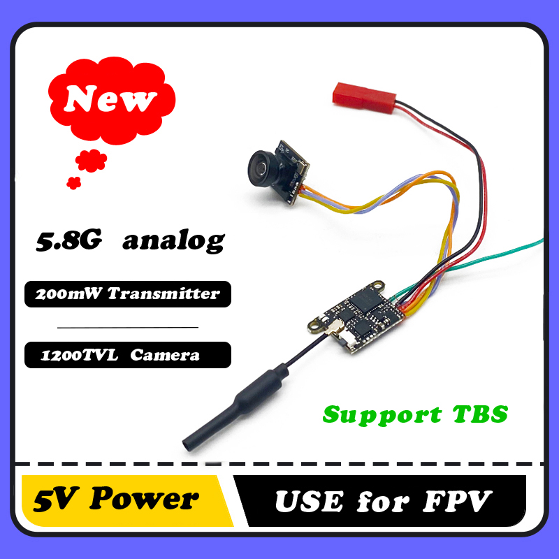 Fpv Drone Camera - SLONWAKE 5.8G 1200TVL กล้อง FPV VTX