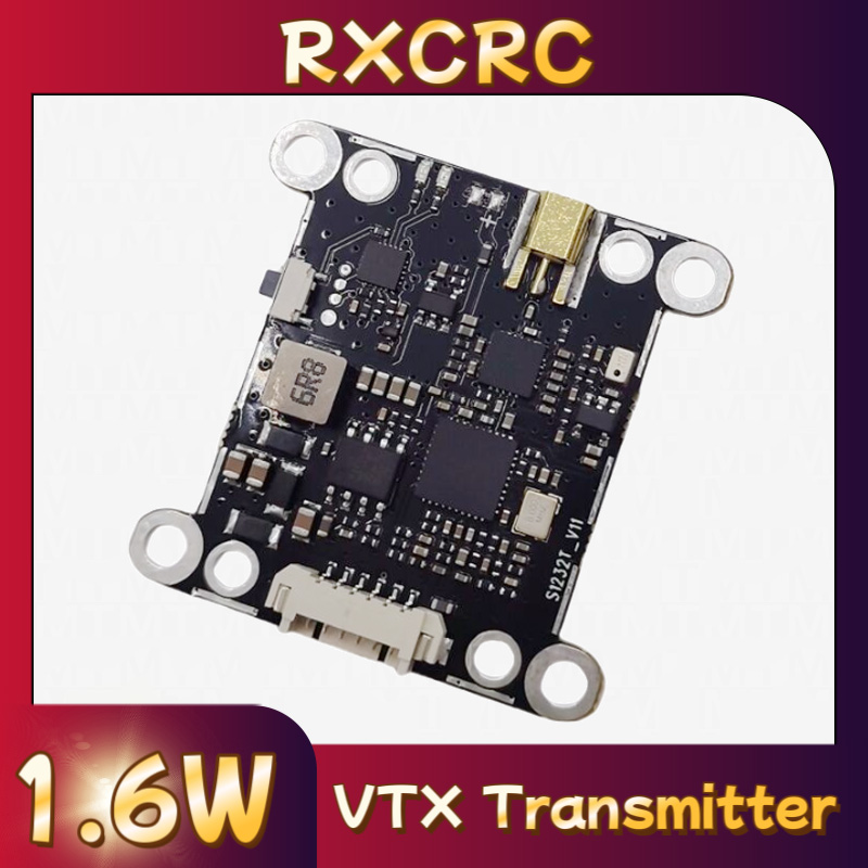 โมดูล RXCRC 5.8G 48CH 1.6W VTX - Fpv Drone Camera บทวิจารณ์และราคา