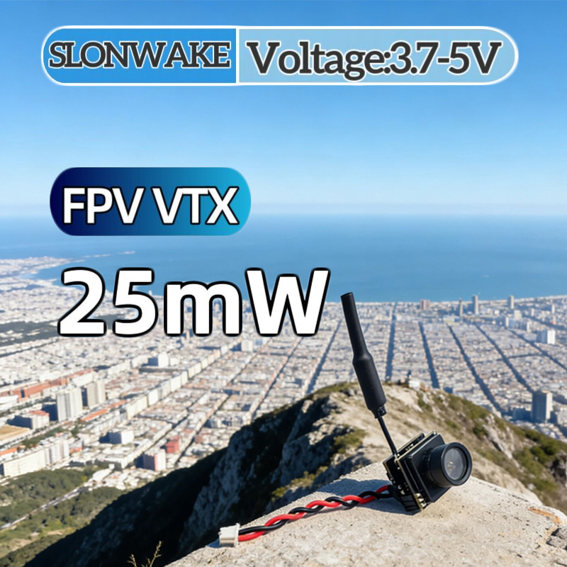 SLONWAKE FPV 25mW เครื่องส่งสั - Fpv Drone Camera บทวิจารณ์และราคา