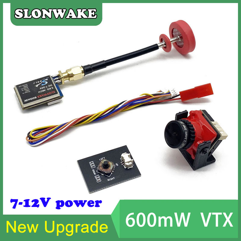 พร้อมใช้งาน 5.8G 48CH 600mW เค - Fpv Drone Camera บทวิจารณ์และราคา
